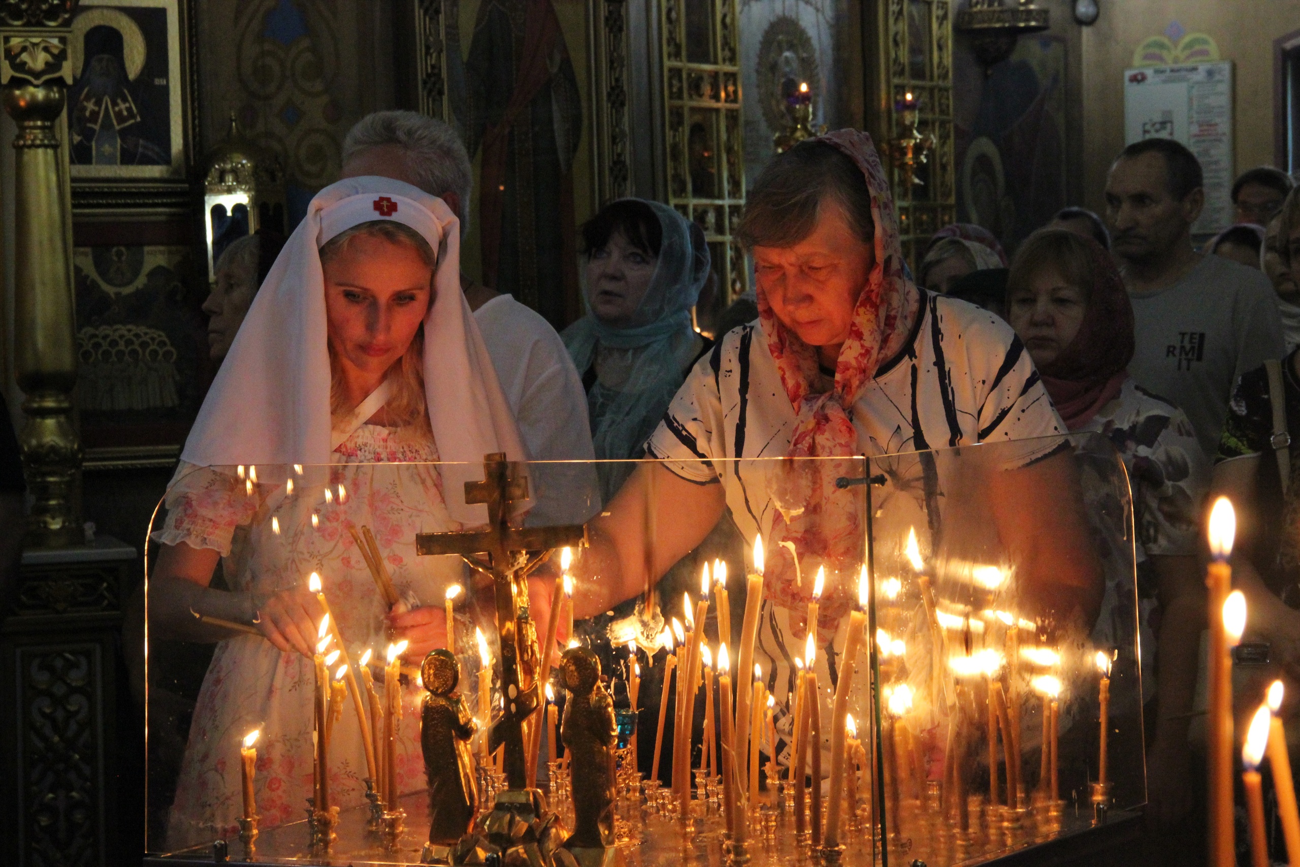 Оренбург храм у Армады